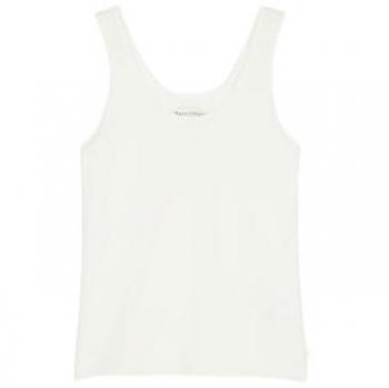 Marc O'Polo Feinripp-Tanktop slim weiß M