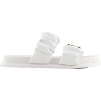 Doble Tira Sandalias Blancas – Armani Exchange