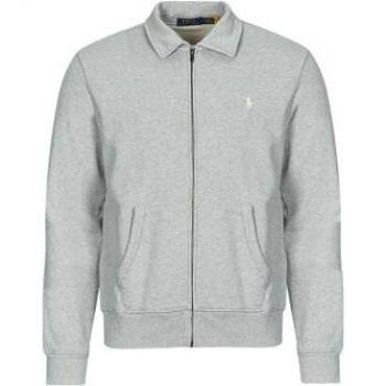Polo Ralph Lauren Felpa con Cerniera e Logo Ricamato in Loopback Terry