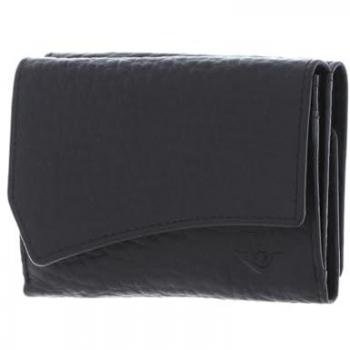 Carita 11 cm Black Leather Wallet by Voi