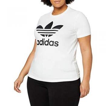 Camiseta Originals Adidas Trefoil para Mujer