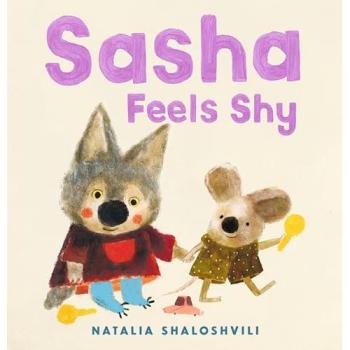 Natalia Shaloshvili Sasha Feels Shy Hardback Book in White