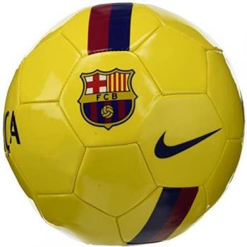Nike Unisex Erwachsene FCB NK SPRTS Spielball, Varsity Maize/Noble Red