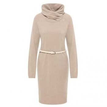 Ragwear Samt Minikleid Bellita in Bone