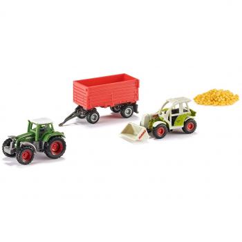 Siku 6304: Landwirtschaftliches Geschenkset – bewegliche Metall‑Kunststoffteile