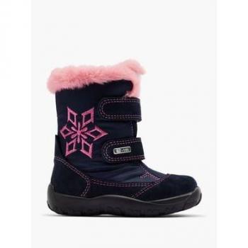 Navy-rosa Elefanten Stiefel Caya (mittel)