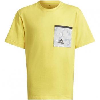 Tee-shirt ADIDAS Garçon B Ftre Coton Doux Design Moderne