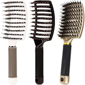 Thick and Thin Hair Boar Bristle Brush