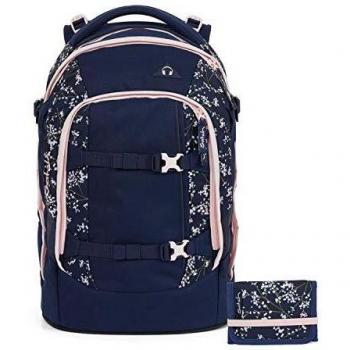 Satch Pack Bloomy Breeze: Zweiteiliges Schulrucksack‑Koffer-Set