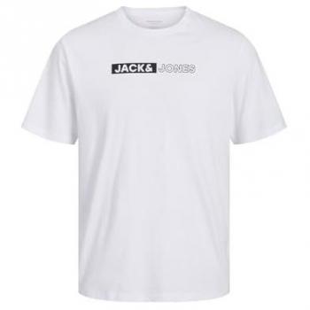 T-Shirt Jack & Jones Manga Curta Branca