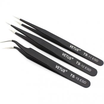 Pinza de Acero ESD UltraFina
