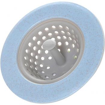 Silicone Wheat Straw Kitchen and Bathroom Drain Filter