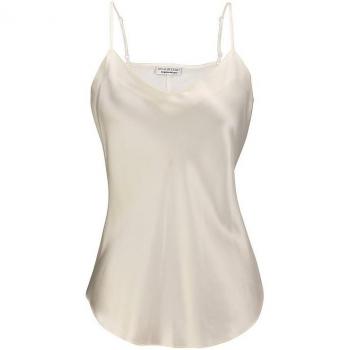 Bitzer Seidentop Champagner Creme Damen Größe 38   27318213