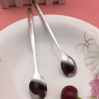 Thee & Dessert RVS Lepels – 2 stuks met lange steel, multifunctioneel keukenhulpmiddel