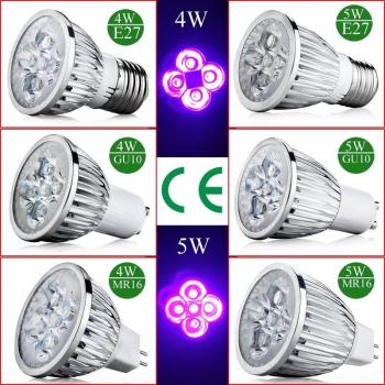 UV LED Spotlight Lamp 5W E27