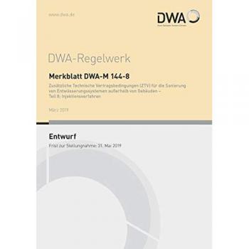 Merkblatt DWA-M 144-8 Zusätzliche Technische Vertragsbedingungen