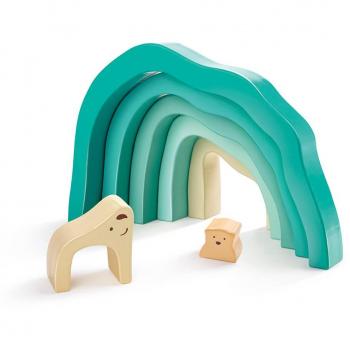 Stapelblöcke “Polare Eisbären” – Hape Edition
