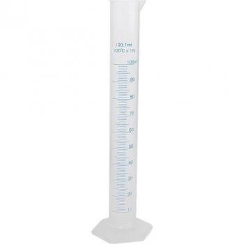 100ml Plastic Graduated Cylinder for Scientific Use