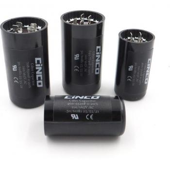 Condensador de arranque CD60, 220V-250V, 590-960 MFD, para motores eléctricos