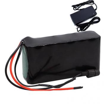 Batterie lithium-ion 24V 6Ah pour vélo électrique avec chargeur 29.4V 2A