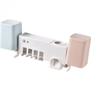 Organizador de baño con esterilizador y dispensador de pasta