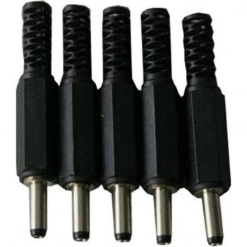 20 Stück 1,35mm x 3,5mm DC Jack Stecker Adapter Kunststoff