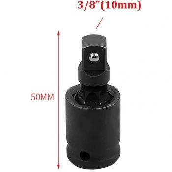 360 Degree Swivel Knuckle Joint Impact Socket Adapter 1/2 3/8 1/4