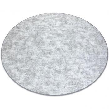 Alfombra Círculo Plateado 100 cm