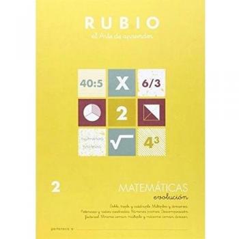 Matemáticas evolución RUBIO 2 (Tapa blanda).