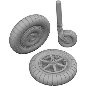 Ruote in stampa per Bf 109F 1/72