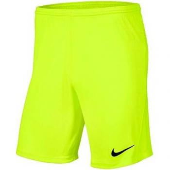 Pantaloni Corti Nike Dri-Fit Park 3 Giallo Fluo