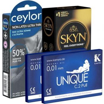 Allergiker‑freundliche Kondome – Hypoallergenes 3‑Pack