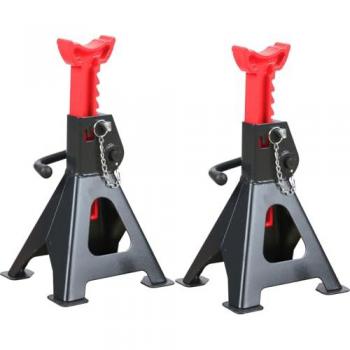 KS Tools 160.1245: Lot de deux chandelles en acier, ajustement ultra-rapide – 2000 kg