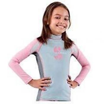 SCUBAPRO Mädchen Harmony Rutschschutz – Grau/Rosa, XL