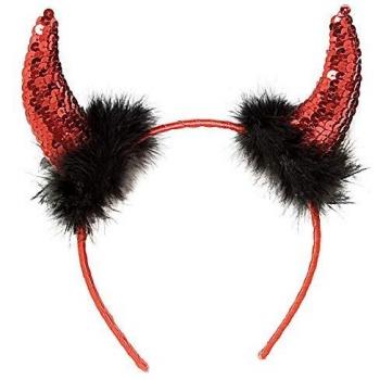 Serre-tête cornes de l'enfer