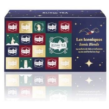Coffret 2024 Les Iconiques – 24 sachets de thés et infusions bio