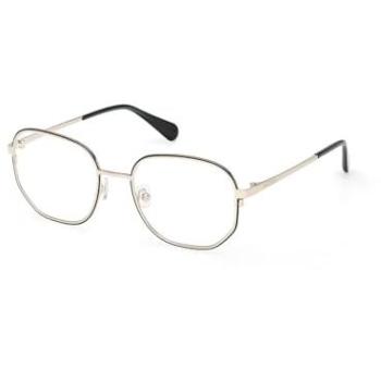 Optica Bassol Int – Monture féminine 32A, cadre métallique or, style géométrique