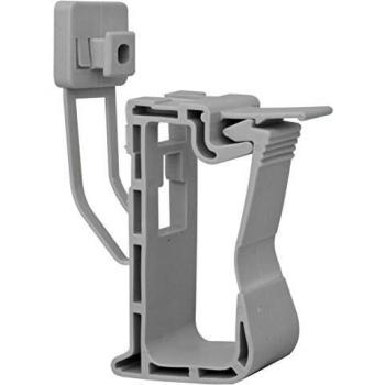 DEWIT 991135 Grau – 30‑Kabel‑Klemme ohne Dübel, 50 Stück pro Packung