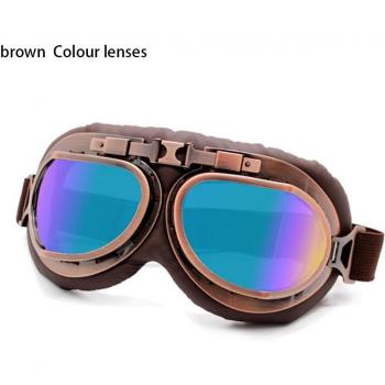 Gafas de piloto para moto Cruiser