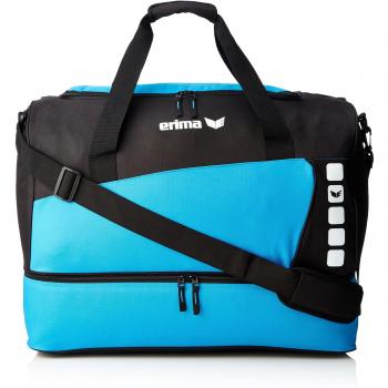 Sac de Sport Erima Club 5 Mixte Adulte Curaçao/Noir Taille L