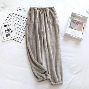 Fdfklak Gemütliche Flanell Pijama Hosen