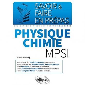 Physique-chimie MPSI