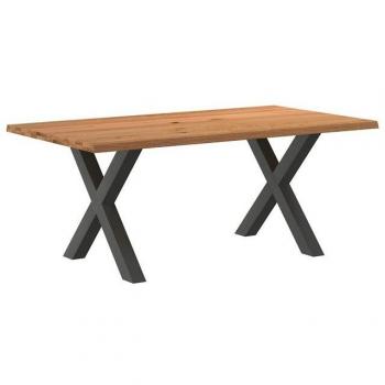 Rectangular Solid Oak Table – 180x100x74 cm
