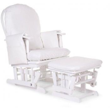 Couverture douce en coton blanc pour siège d'allaitement Childhome