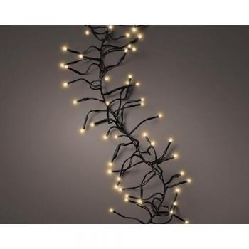 Lumineo Warm 28m LED Cluster – 3000 Flits – Zwart