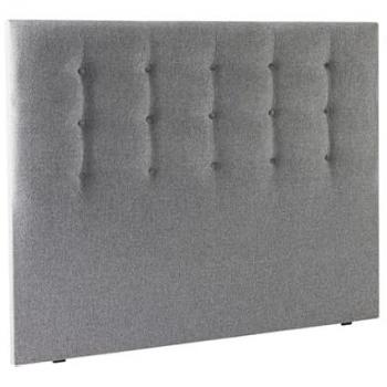 Grüner Raum Kopfteil EPEDA Prestige 180 cm in Hellgrau