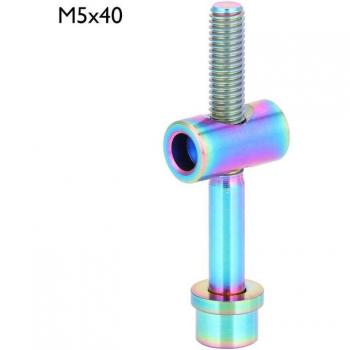 Titanium Alloy Mountain Bike Seatpost Screw M5x30mm