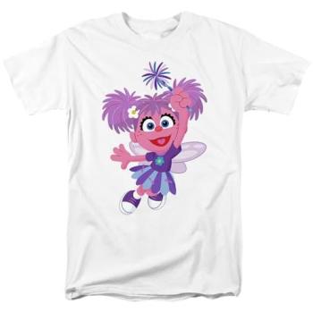 Furry Friends Forever Abby Cadabby Tee (4XL, White) – Sesame Street Edition