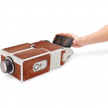 Portable Cardboard Movie Projector
