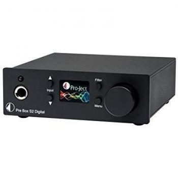 Preamplificatore Pro-Ject Pre Box S2 Digital con DAC e Amplificatore per Cuffia